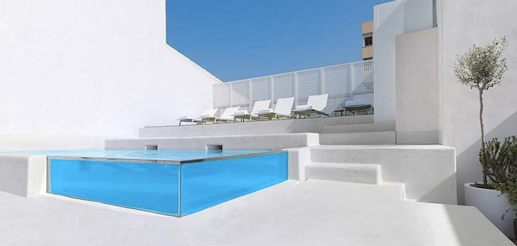 Piscina INTERIOARA UNIC POOLS® > Piscine luminoase Piscine in stil mediteranean