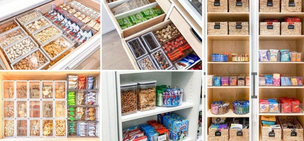 organizeaza gustari in dulap