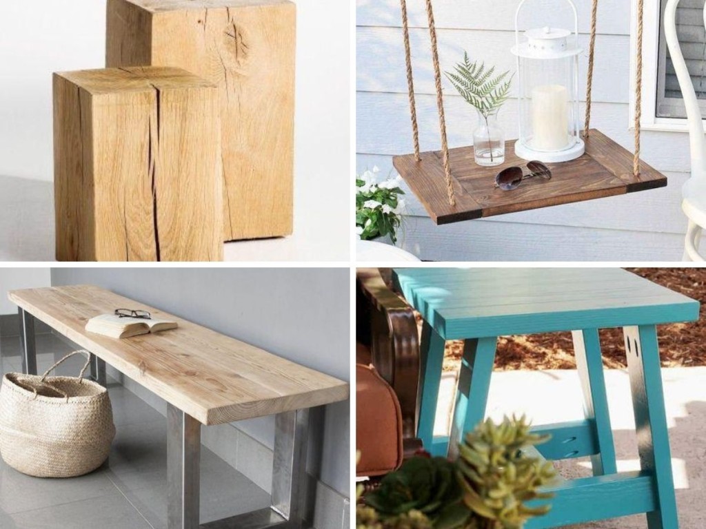 masa laterala pentru colt de lectura in aer liber