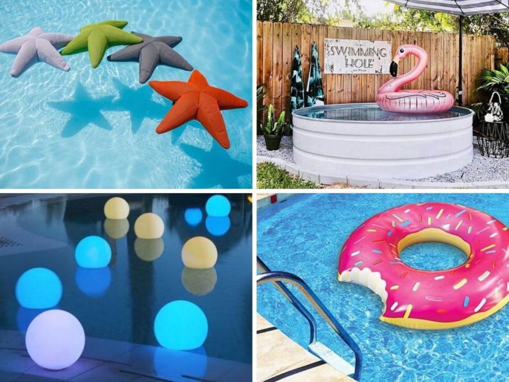 decor pentru piscina