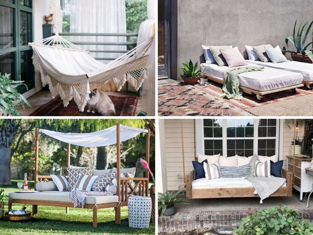 pat de somn in aer liber