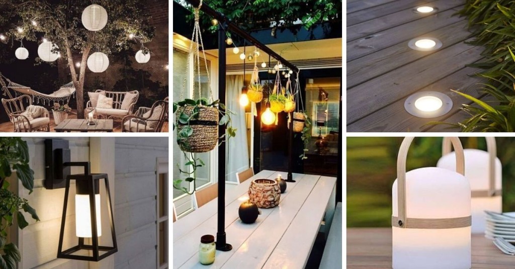 iluminat pentru galerie si terasa