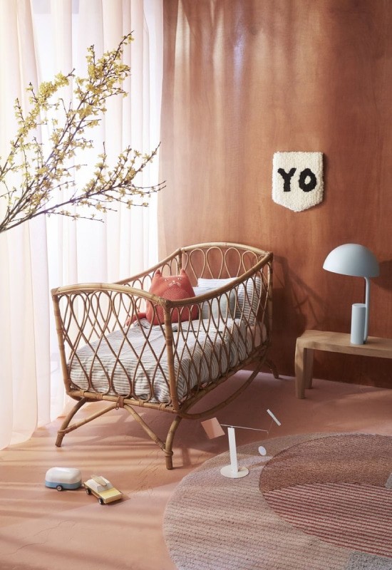 camera bebelus din teracota
