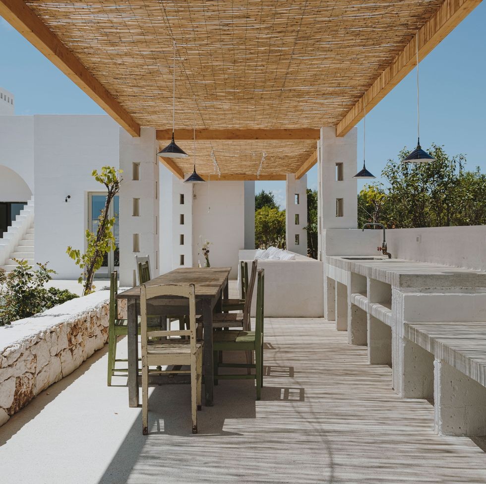 vila cardo de studio andrew trotter in publia italia casa alba