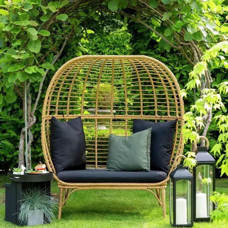 Banca pentru oua Habitat Kora 2 locuri - Natural