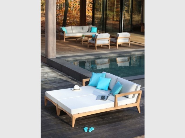 Un sezlong XXL pentru doi