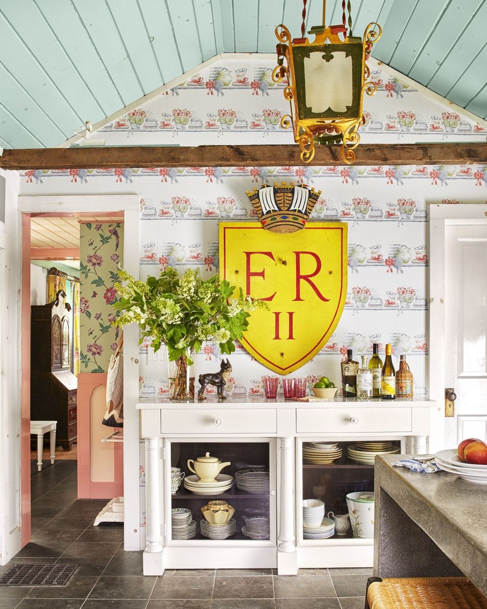 tapet de bucatarie in stil vintage