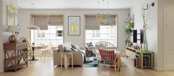 10 apartamente uimitoare care arata frumusetea designului interior nordic