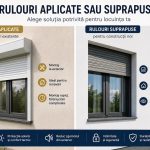 Comparație între rulouri aplicate pentru clădiri existente și rulouri suprapuse pentru construcții noi